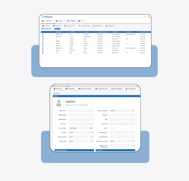 HR PAY Hub package 